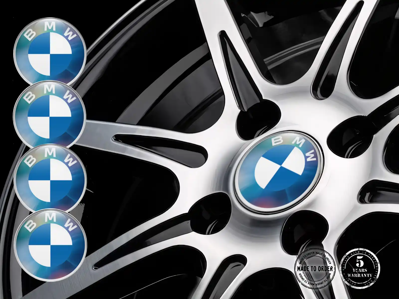 BMW Adesivo su Cerchi Premium Quantum Racing Core
